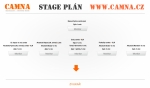 Camna Stage plán pro pořadatele 